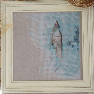 Xiutime Cross Stitch Kit NO. 106 A Small Boat