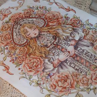 Xiutime Cross Stitch Kit NO. 108 Sleeping Beauty