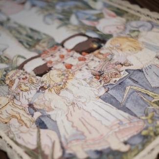 Xiutime Cross Stitch Kit NO. 110 Alice in the Wonderland